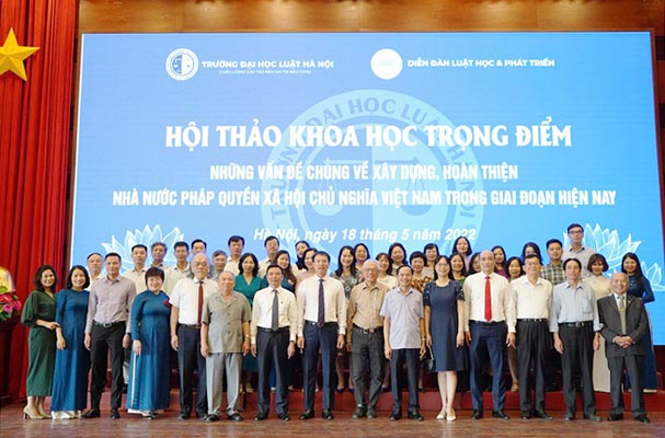 Trường Đại học Luật Hà Nội nỗ lực thúc đẩy hoạt động nghiên cứu khoa học pháp lý