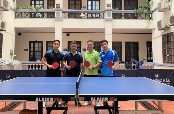 Giải thi đấu bóng bàn Bộ Tư pháp năm 2022 thành công tốt đẹp