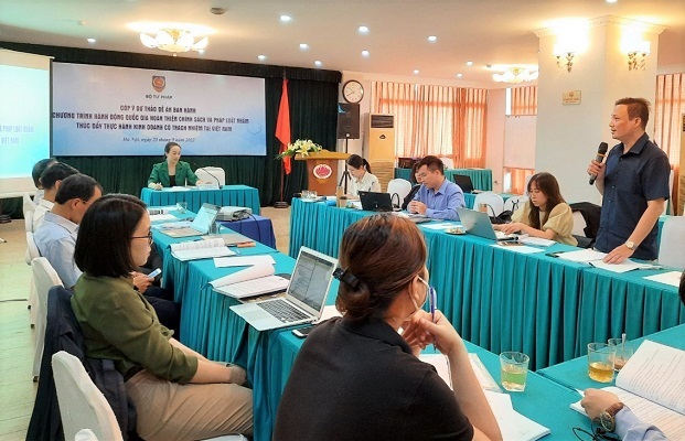 Góp ý dự thảo Đề án ban hành Chương trình hành động quốc gia hoàn thiện chính sách và pháp luật…