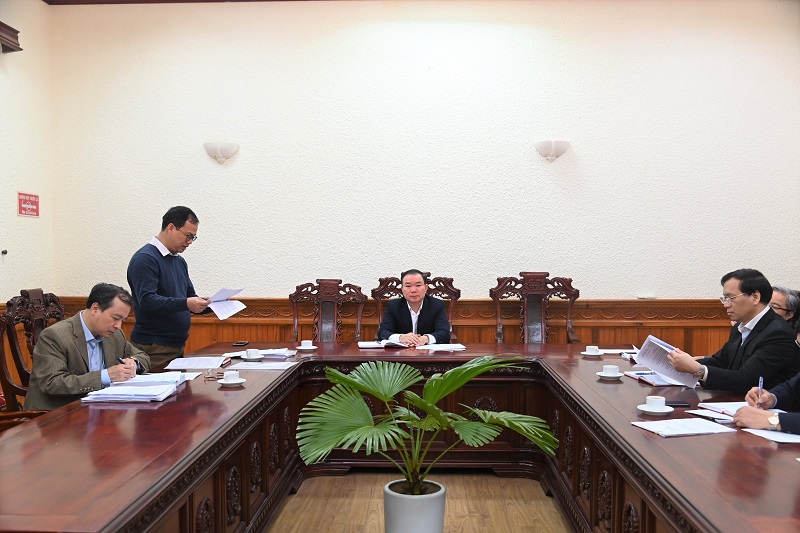 Họp Ban thường vụ Đảng ủy Bộ Tư pháp tháng 1 năm 2023