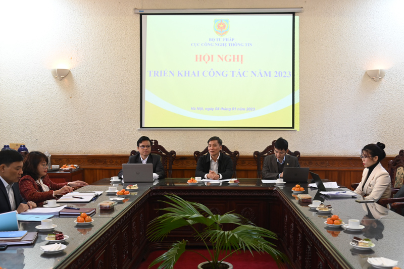 Cục Công nghệ thông tin: Đẩy mạnh chuyển đổi số, xây dựng và phát triển dữ liệu số ngành Tư pháp