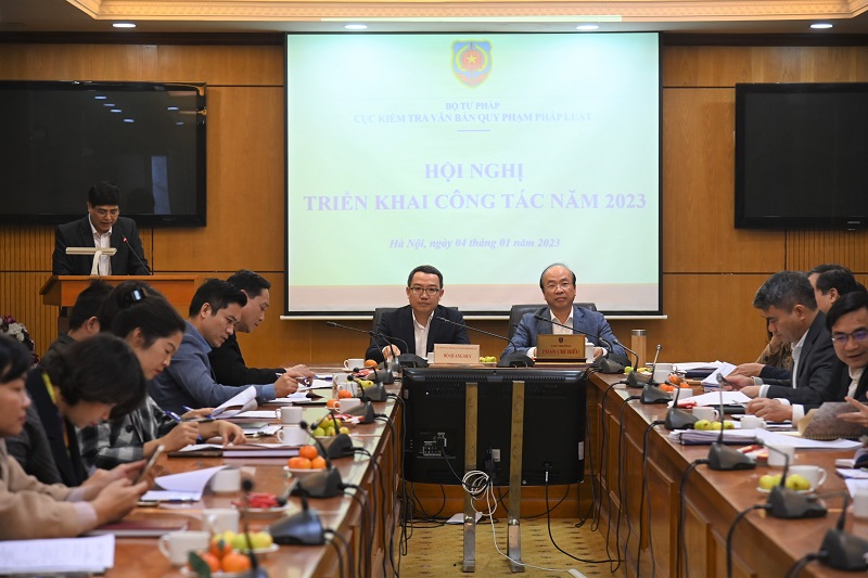 Cục Kiểm tra văn bản QPPL: Hoàn thành đúng tiến độ, có chất lượng, hiệu quả Kế hoạch công tác năm 2022
