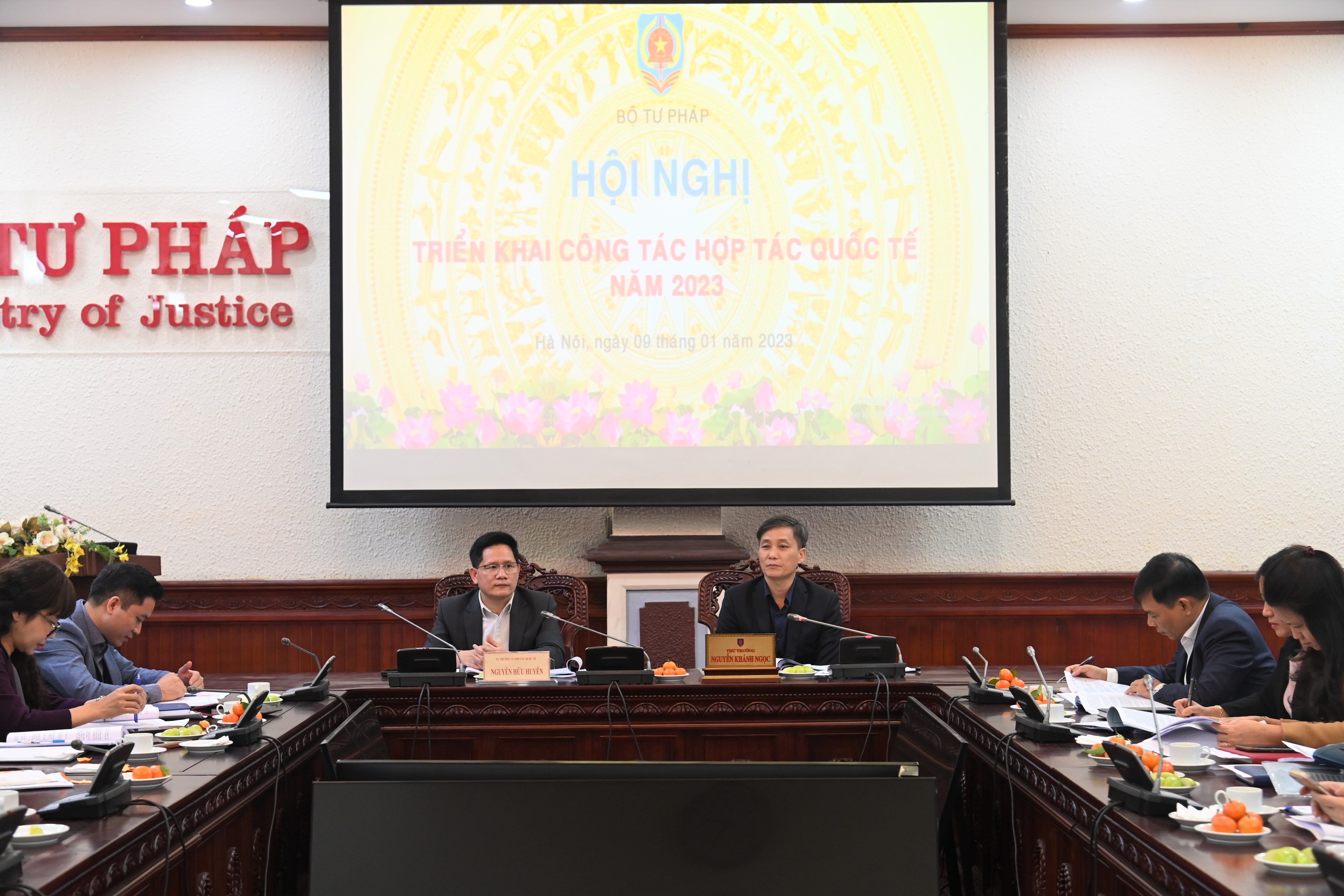 Duy trì và “làm mới” hình ảnh của Bộ, Ngành Tư pháp trong quan hệ hợp tác quốc tế