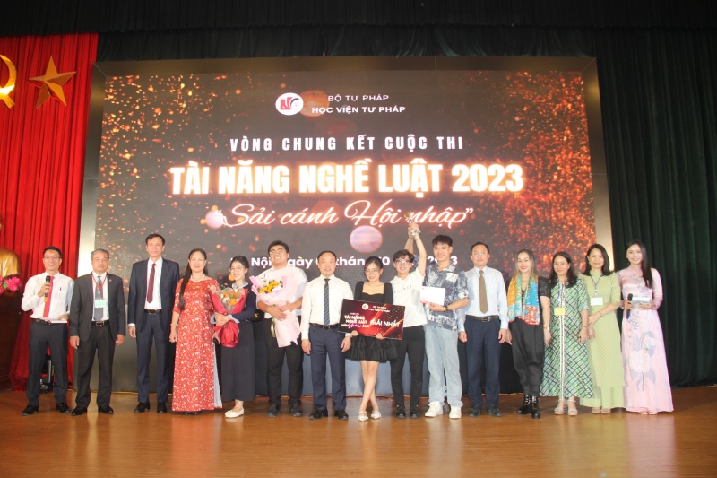 Học viện Tư pháp: Tổ chức Chung kết cuộc thi Tài năng nghề luật 2023