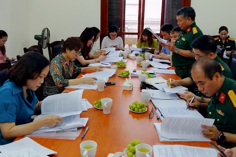 Họp thẩm định Nghị định về khám bệnh, chữa bệnh cho các đối tượng thuộc lực lượng vũ trang nhân dân