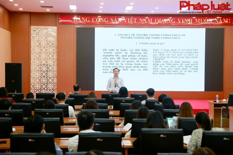 Bộ Tư pháp tổ chức hội nghị tập huấn về kỹ năng truyền thông dự thảo chính sách tại Phú Thọ
