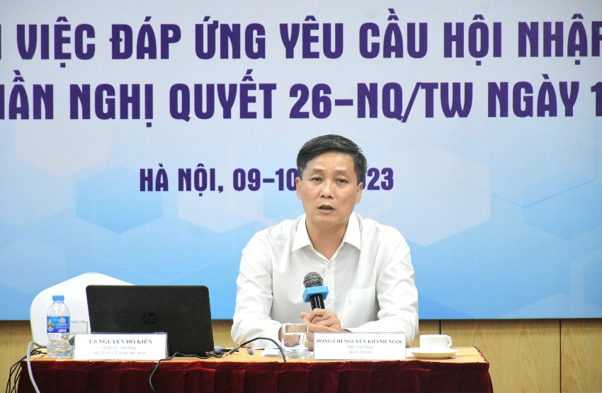 Bộ Tư pháp bồi dưỡng kỹ năng làm việc đáp ứng yêu cầu hội nhập quốc tế