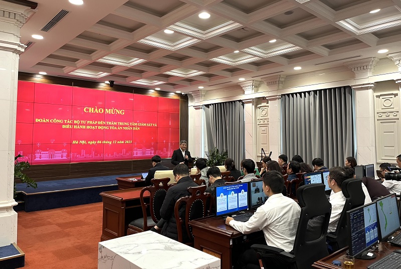Khảo sát và chia sẻ kinh nghiệm xây dựng, vận hành, quản lý phần mềm "Trợ lý ảo" ngành Tòa án