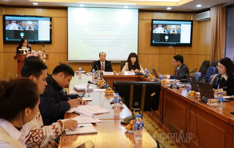 Tăng cường hợp tác với Bộ Tư pháp Liên bang Nga về ứng dụng công nghệ thông tin trong quản lý THADS