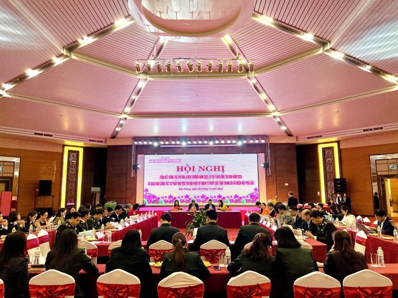 Tổng kết công tác thi đua, khen thưởng của khối cơ quan Tư pháp các tỉnh trung du, miền núi phía Bắc