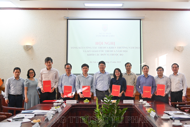Cụm thi đua số I: Tổng kết công tác thi đua, khen thưởng năm 2023