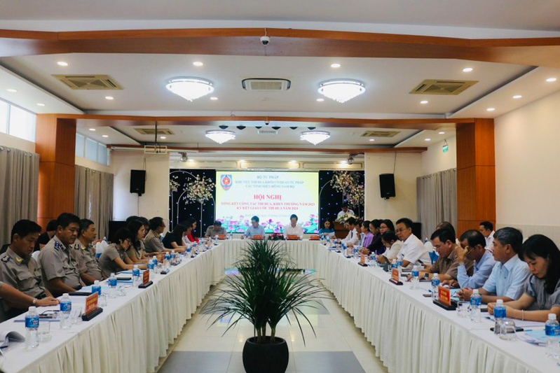 Khối cơ quan Tư pháp các tỉnh khu vực Đông Nam Bộ năng động và sáng tạo trong thi hành pháp luật.