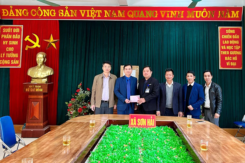 Sở Tư pháp tỉnh Lào Cai làm việc tại xã Sơn Hải, huyện Bảo Thắng về việc xây dựng nông thôn mới