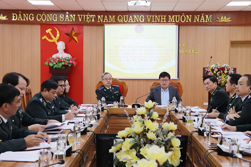 Hà Nội: Kiểm soát chặt chẽ tình hình thực tiễn để có giải pháp thi hành án phù hợp