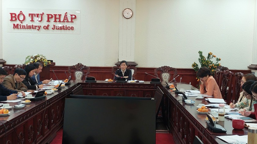 Tiếp tục làm tốt công tác tham mưu, quản lý nhà nước về xây dựng pháp luật