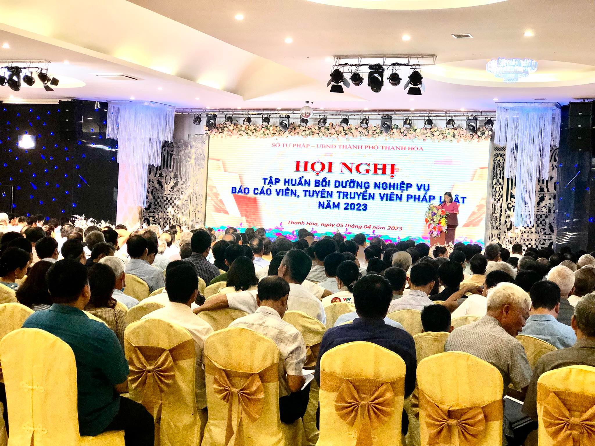 Sở Tư pháp Thanh Hoá: Tập huấn bồi dưỡng nghiệp vụ báo cáo, tuyên truyền viên pháp luật