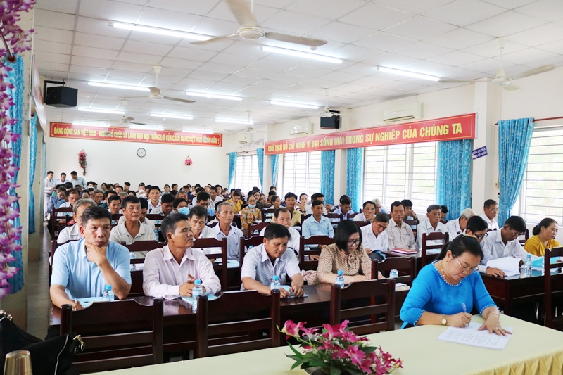 Long An: Tổ chức Hội nghị tập huấn tăng cường khả năng tiếp cận pháp luật trong xây dựng nông thôn mới
