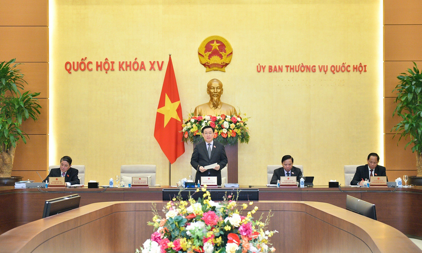 Khai mạc phiên họp chuyên đề pháp luật tháng 4 của Ủy ban Thường vụ Quốc hội