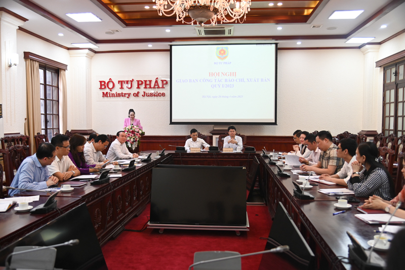 Thông tin về hoạt động Bộ, ngành Tư pháp phải chính xác, kịp thời, có điểm nhấn, thân thiện với độc giả