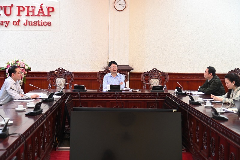 Thứ trưởng Nguyễn Thanh Tịnh làm việc với một số đơn vị thuộc Bộ