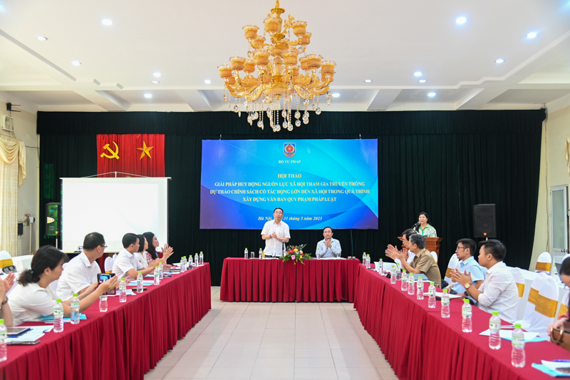 Tích cực huy động các nguồn lực xã hội tham gia công tác truyền thông chính sách