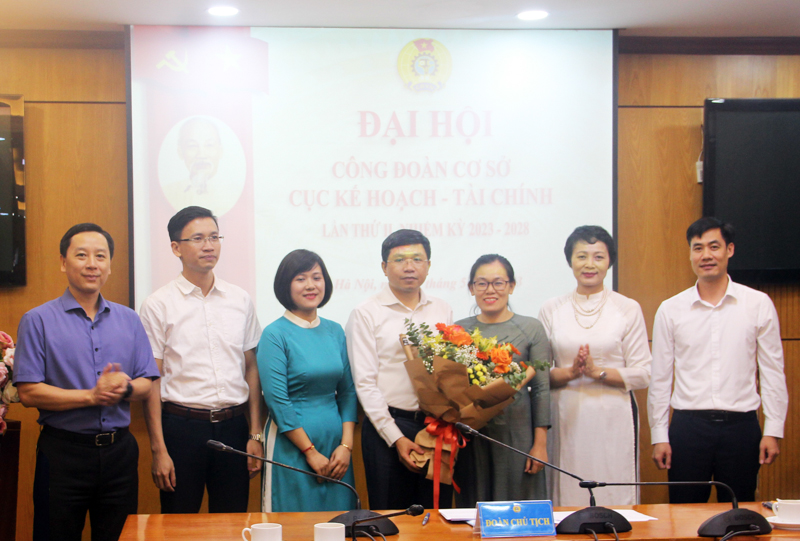 Công đoàn Cục Kế hoạch - tài chính tổ chức đại hội công đoàn lần II, nhiệm kỳ 2023-2028