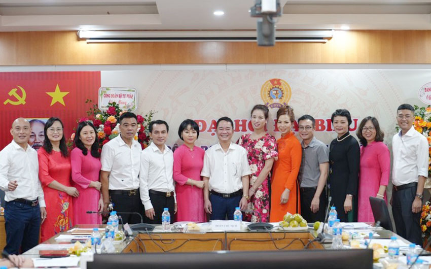 Tổ chức thành công Đại hội đại biểu Công đoàn Báo Pháp luật Việt Nam nhiệm kỳ 2023 – 2028