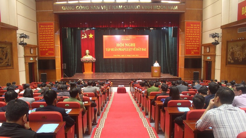 Vĩnh Phúc: Tư pháp đóng góp tích cực vào sự phát triển của địa phương