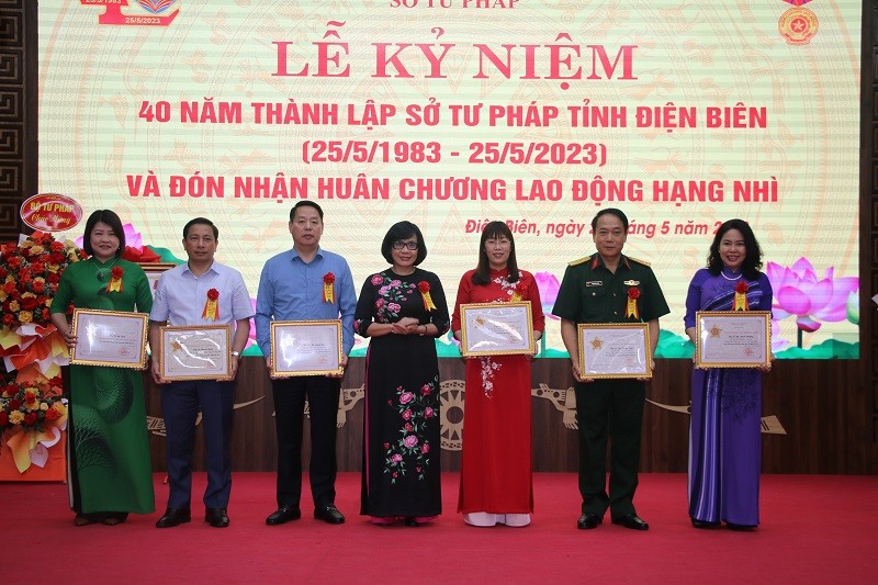 Kỷ niệm 40 năm Ngày thành lập Sở Tư pháp Điện Biên