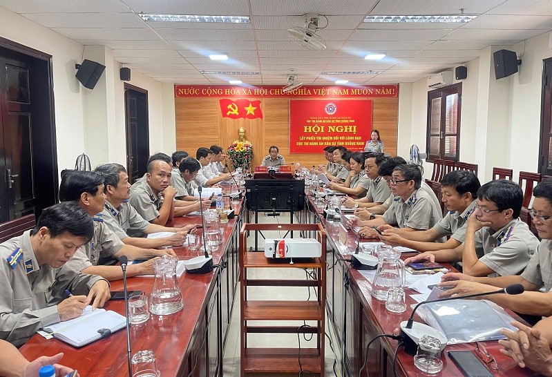 Quảng Nam: Hội nghị lấy phiếu tín nhiệm đối với Cục trưởng, các Phó Cục trưởng Cục Thi hành án dân sự