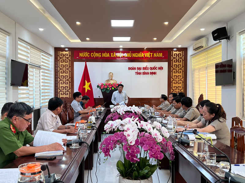 Bình Định: Thẩm tra kết quả công tác thi hành án dân sự 6 tháng đầu năm 2023.