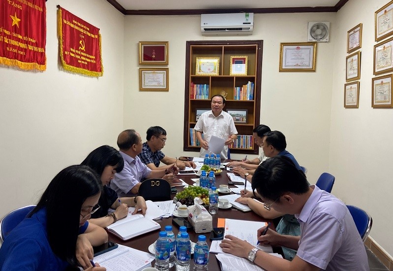 Đảng ủy Bộ Tư pháp kiểm tra công tác Đảng tại Đảng bộ Cục Kế hoạch - Tài chính