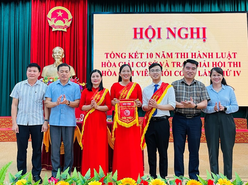 Hà Tĩnh: Đa dạng hóa các hình thức tổng kết 10 năm thi hành Luật Hòa giải ở cơ sở