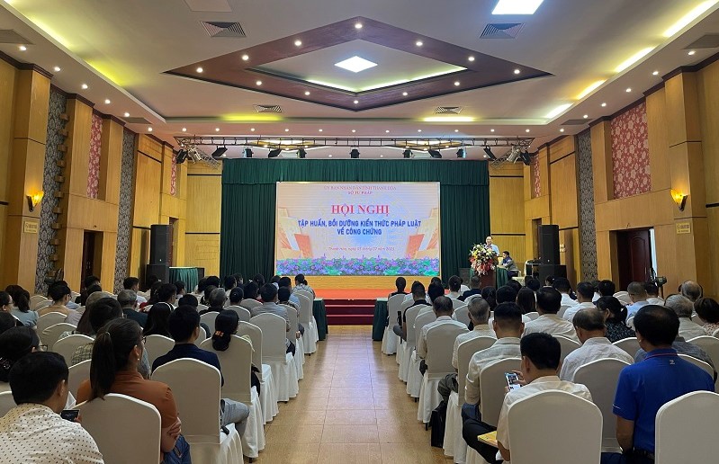 Thanh Hoá: Bồi dưỡng, tập huấn nghiệp vụ công chứng năm 2023