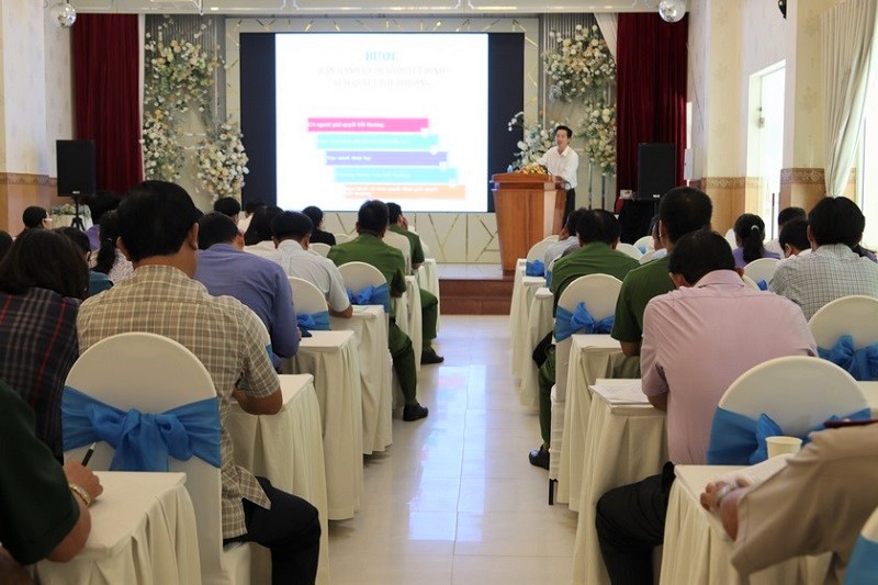 Bình Thuận: Tập huấn chuyên sâu về công tác bồi thường nhà nước
