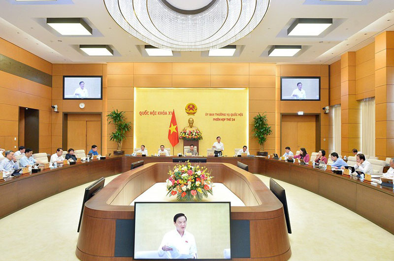 Kết luận của Ủy ban Thường vụ Quốc hội về việc sắp xếp đơn vị hành chính cấp huyện, cấp xã giai đoạn 2023-2030