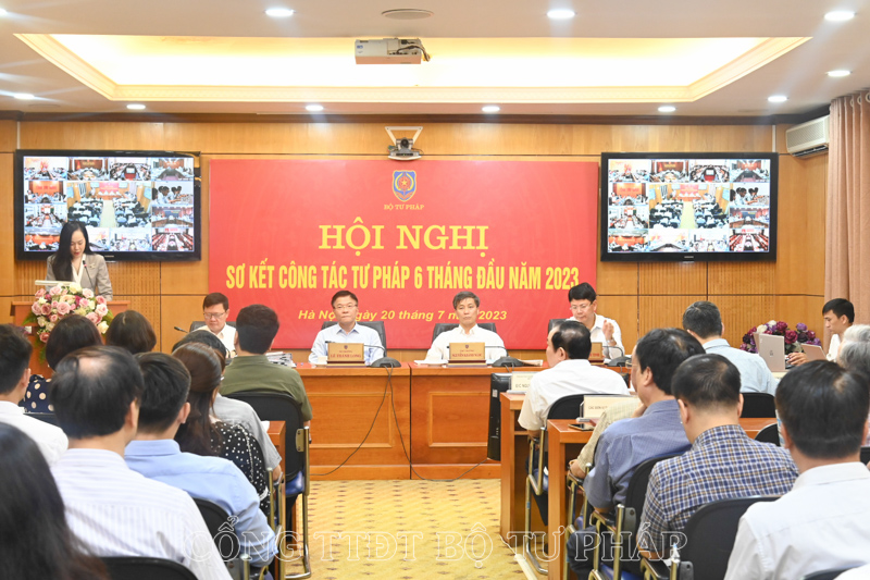 Công tác tư pháp 06 tháng đầu năm 2023: Ghi dấu ấn với nhiều kết quả nổi bật