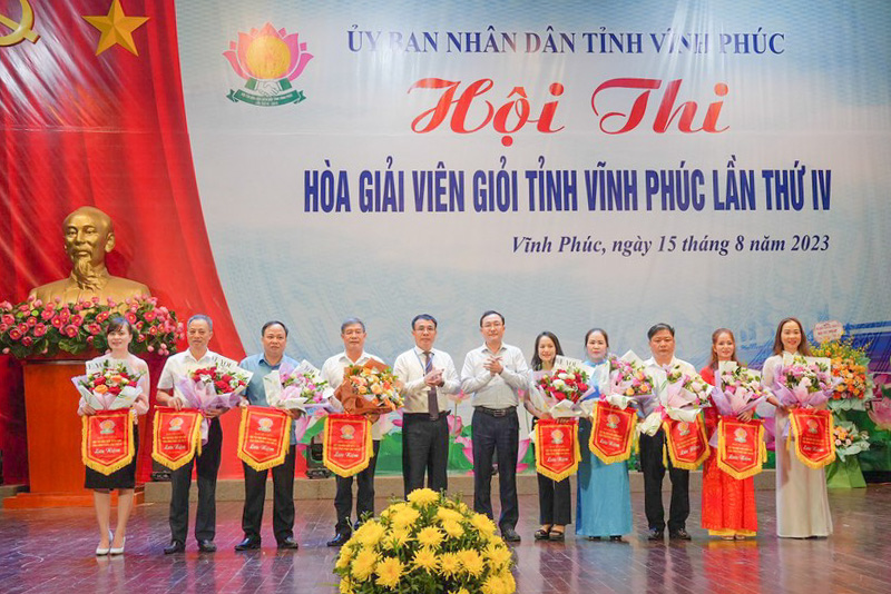 Vĩnh Phúc: Sôi nổi Hội thi Hoà giải viên giỏi lần thứ IV