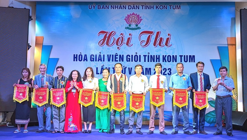 Kon Tum: Tổ chức thành công Hội Thi Hòa giải viên giỏi tỉnh Kon Tum lần thứ V năm 2023