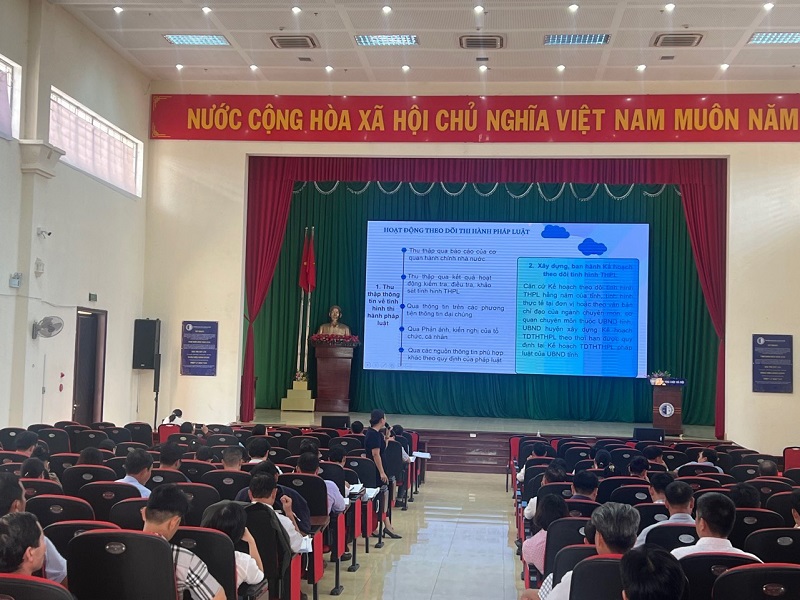 Đắk Lắk: Tập huấn về theo dõi thi hành pháp luật và nghiệp vụ xử lý vi phạm hành chính