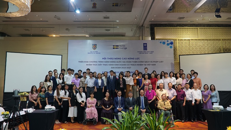 Nâng cao năng lực triển khai Chương trình HĐQG hoàn thiện CS&PL nhằm thúc đẩy thực hành kinh doanh có trách nhiệm