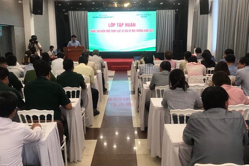 Viện Chiến lược và Khoa học pháp lý: Tập huấn nâng cao kiến thức pháp luật về bảo vệ môi trường