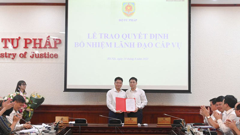 Ông Đỗ Xuân Quý là người phát ngôn của Bộ Tư pháp