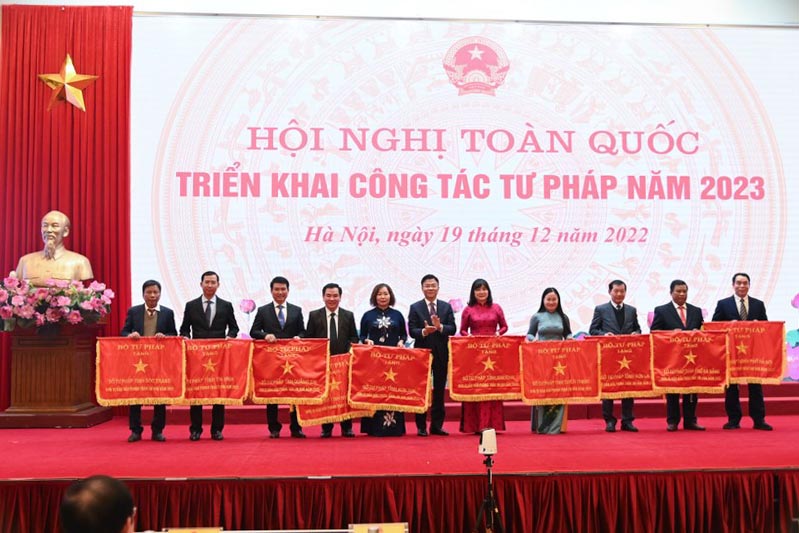 Những dấu mốc tự hào trong ngành Tư pháp