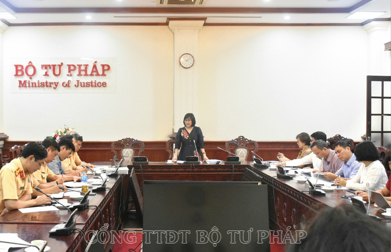 Họp Hội đồng thẩm định đối với dự án Luật Trật tự, an toàn giao thông đường bộ