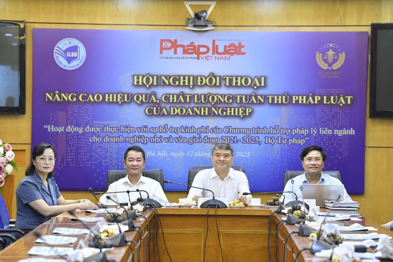 Hội nghị đối thoại “Nâng cao hiệu quả, chất lượng tuân thủ pháp luật của doanh nghiệp”
