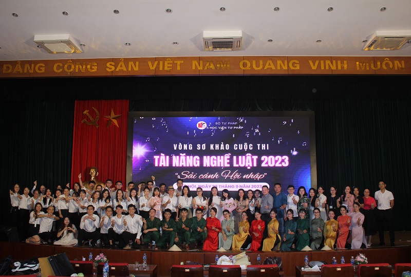Học viện Tư pháp: Sơ khảo Cuộc thi Tài năng Nghề luật năm 2023