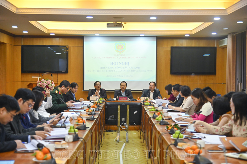 Cục Bồi thường nhà nước và Cục Trợ giúp pháp lý: Triển khai công tác năm 2024