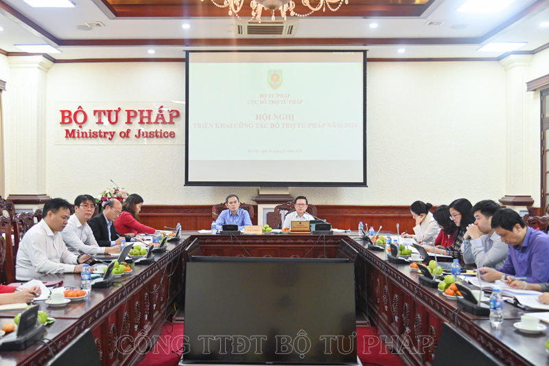 Tăng cường hiệu lực, hiệu quả quản lý nhà nước về bổ trợ tư pháp