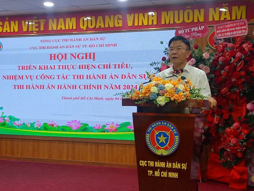 Cục THADS TP HCM đứng đầu cả nước về số việc và tiền đã thi hành xong